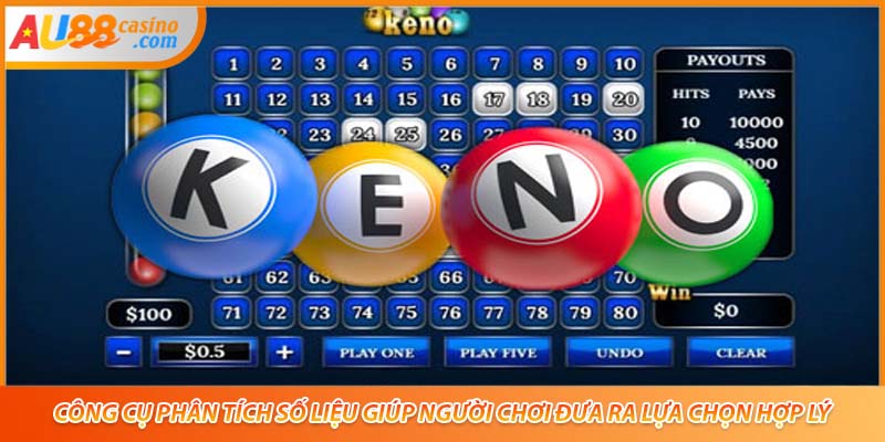 Công cụ phân tích số liệu giúp người chơi đưa ra lựa chọn hợp lý